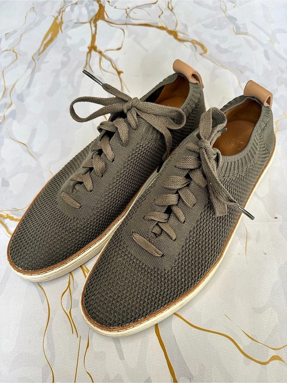 UGG Sidney Knit Sneaker Olive Green